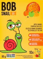 Мармелад фруктово-ягодный Apple-mango-pumpkin-chia Jellies Bob Snail к/у 10х9г