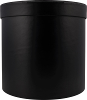 Коробка подарункова чорна кругла 20*20см НК-86 Екстрафікс