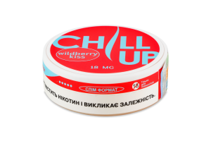 Подушечки никотиносодержащие бестабачные для орального использования с подсластителями Chill Up Wildberry kiss 20шт
