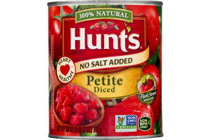 Hunt's No Salt Added Petite Diced
