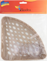 Полочка угловая бежевая №L9114BG Polo Ekodeo 1шт
