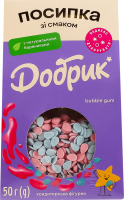Посыпка кондитерская фигурная Bubble gum Добрик к/у 50г