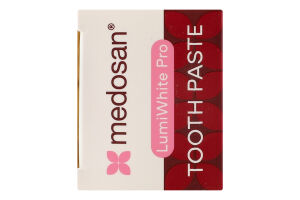 Паста зубна LumiWhite Pro інтенсивна відбілювальна 75мл Medosan