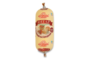 Сыр плавленый 60% пастообразный со вкусом и ароматом грибов Янтарь Полтавський смак м/у 200г