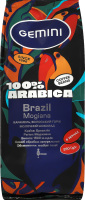 Кофе натуральный жареный в зернах Mogiana Brazil Gemini в/с м/у 250г