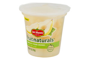 Del Monte Fruit Naturals Bartlett Pear Chunks