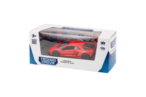 Іграшка Автомодель Lamborghini Aventador червоний/синій TechnoDrive