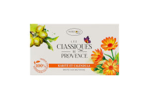 Мило косметичне Каріте і календула Les Classiques de Provence Marigold natural 90г