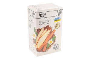 Чай фруктово-этнический Яблочный штрудель Hello Tea к/у 20шт