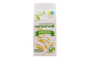 Мука овсяная Козуб продукт органіка м/у 500г