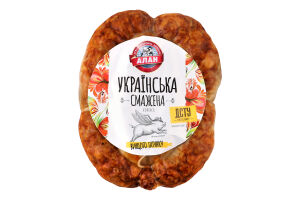 Ковбаса смажена Українська Алан в/ґ кг