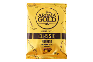 Кава мелена Arabica Classic Aroma Gold м/у 80г