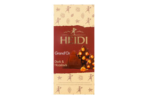 Шоколад чор.Grand'Or ліс. гор.Heidi 100г