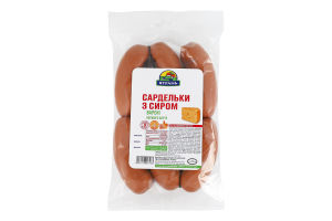 Сардельки вареные с сыром Ятрань 1с кг