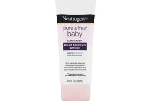 Neutrogena Pure & Free Baby Sunscreen SPF 60+