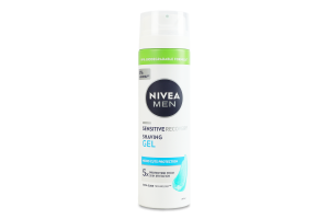 Гель для гоління для чутливої шкіри відновлюючий Recovery Sensitive Nivea Men 200мл