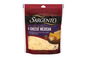 Sargento Off The Block 4 Cheese Mexican Fine Cut