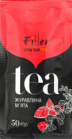 Концентрат для напою безалкогольного пастеризований Журавлина-м'ята Tea Filler м/у 50г