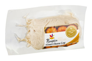 Ahold Goat Cheese Log Pumpkin