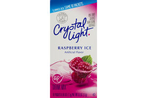 Crystal Light Drink Mix Raspberry Ice - 10 CT