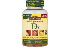 Nature Made Adult Gummies Vitamin D3 - 90 CT