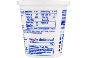 Kraft Simply Reduced Fat Sour Cream