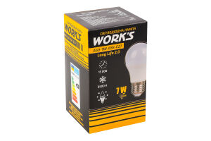 Лампа ЛонгЛайф ЛЕД A60 7W 65K E27 Ворк"c