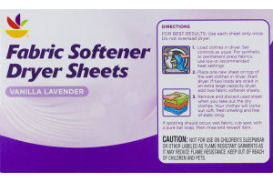 Ahold Fabric Softener Dryer Sheets Vanilla Lavender - 40 CT