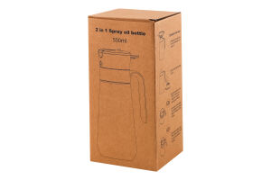 Ємність д/олії 550мл скло з розприскувачем