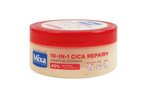 Крем для тела для потресканной огрубевшей чувствительной кожи многофункциональный восстанавливающий Mixa 150мл