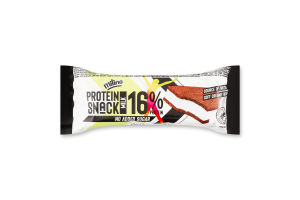 Снек какао-бісквітний Protein з вершково-протеїновим кремом 28г Milino