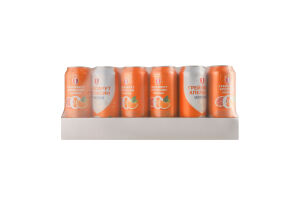 Пиво специальное 500мл 0.5% безалкогольное светлое фильтрованное Грейпфрут-апельсин Перша приватна броварня ж/б