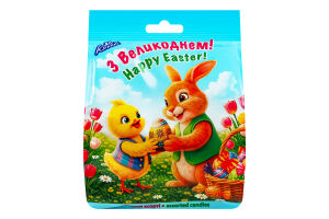 Цукерки асорті З Великоднем! Konti м/у 0.25кг