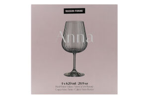 Келих д/червоного вина Anna 620мл 4шт Banquet