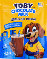 Напиток растворимый Шоколадное молоко Toby д/п 140г