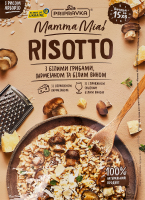 Суміш для приготування різотто з білими грибами пармезаном та білим вином Risotto Mamma Mia Pripravka д/п 170г