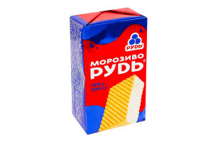 Морозиво з комбінованим складом сировини Рудь м/у 100г