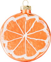 Прикраса ялинкова фрукт KPMN в асорт.