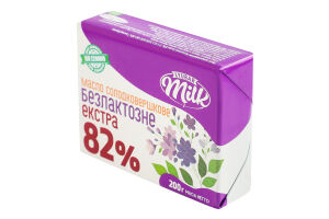 Масло солодковершкове безлактозне 82% Екстра Lyubar Milk м/у 200г