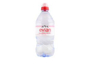 Вода минеральная негазированная Evian п/бут 0.75л