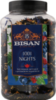 Чай 1001Nights чорний листовий 200г пл/банка Bisan