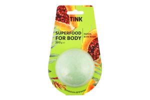 Бомбочка для ванн Papaya Superfood for body Tink 200г