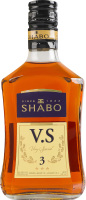 Бренді 0.25л 40% 3 зірки V.S Shabo пл