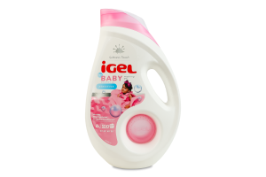 Гель для стирки для одежды младенцев и детей с чувствительной кожей Baby Igel 4л