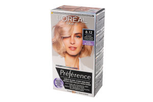 Краска для волос Preference №8.12 L'Oreal Paris 1шт