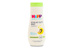 Пена для ванной для детей от рождения Cпокойной ночи Babysanft Hipp 350мл