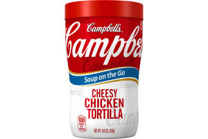Campbell's Soup On The Go Cheesy Chicken Tortilla
