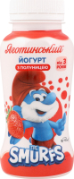 Йогурт 1.5% для детей от 3лет питьевой с клубникой Яготинський п/бут 185г