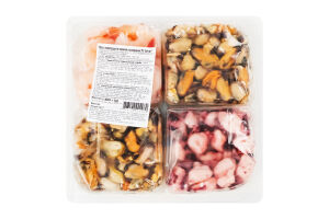 Микс из морепродуктов вареный Norven охл лоток 400г