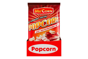 Попкорн для микроволновой печи со вкусом бекона Mr'Corn м/у 90г